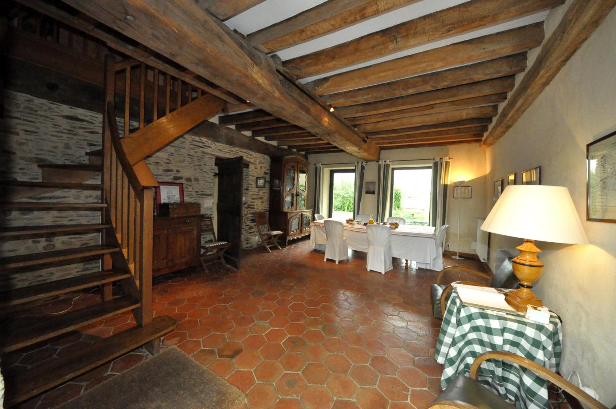 Bed and Breakfast Grange Du Plessis Segré Exteriér fotografie