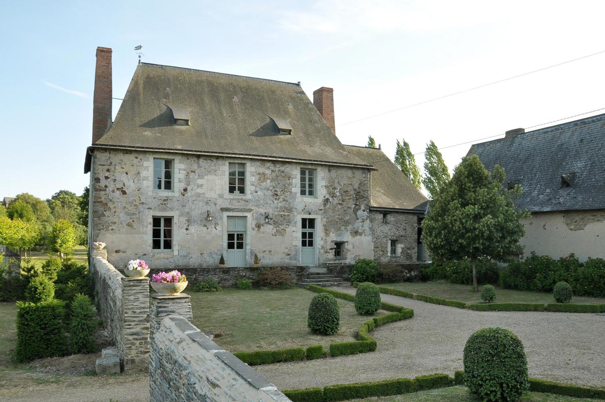 Bed and Breakfast Grange Du Plessis Segré Exteriér fotografie